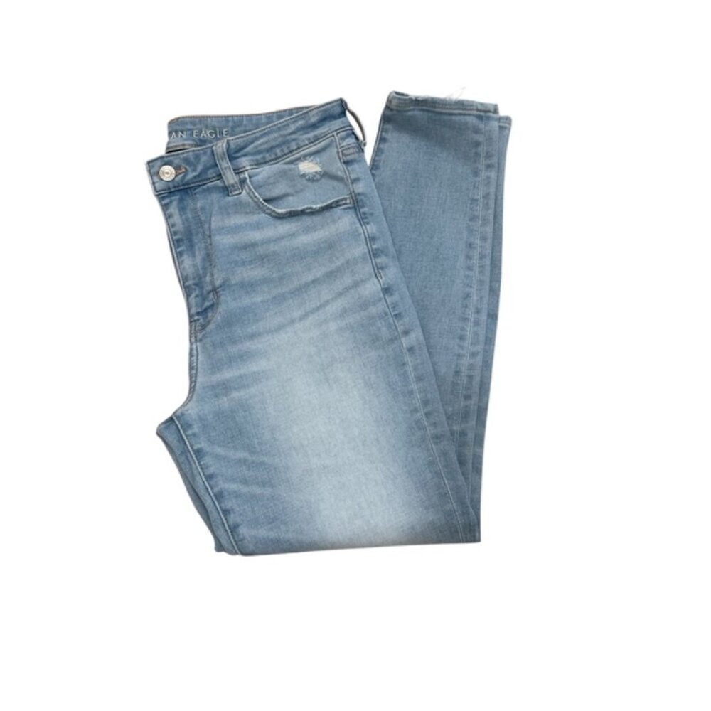 American Eagle Women's High-Rise Jegging Fresh Bright Size 12